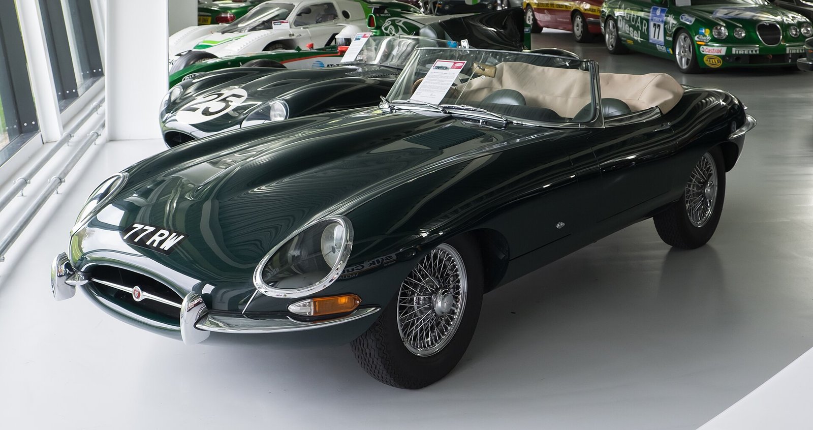 Jaguar E-Type Series 1 — a blue-chip classic typical of UK online car auction lots