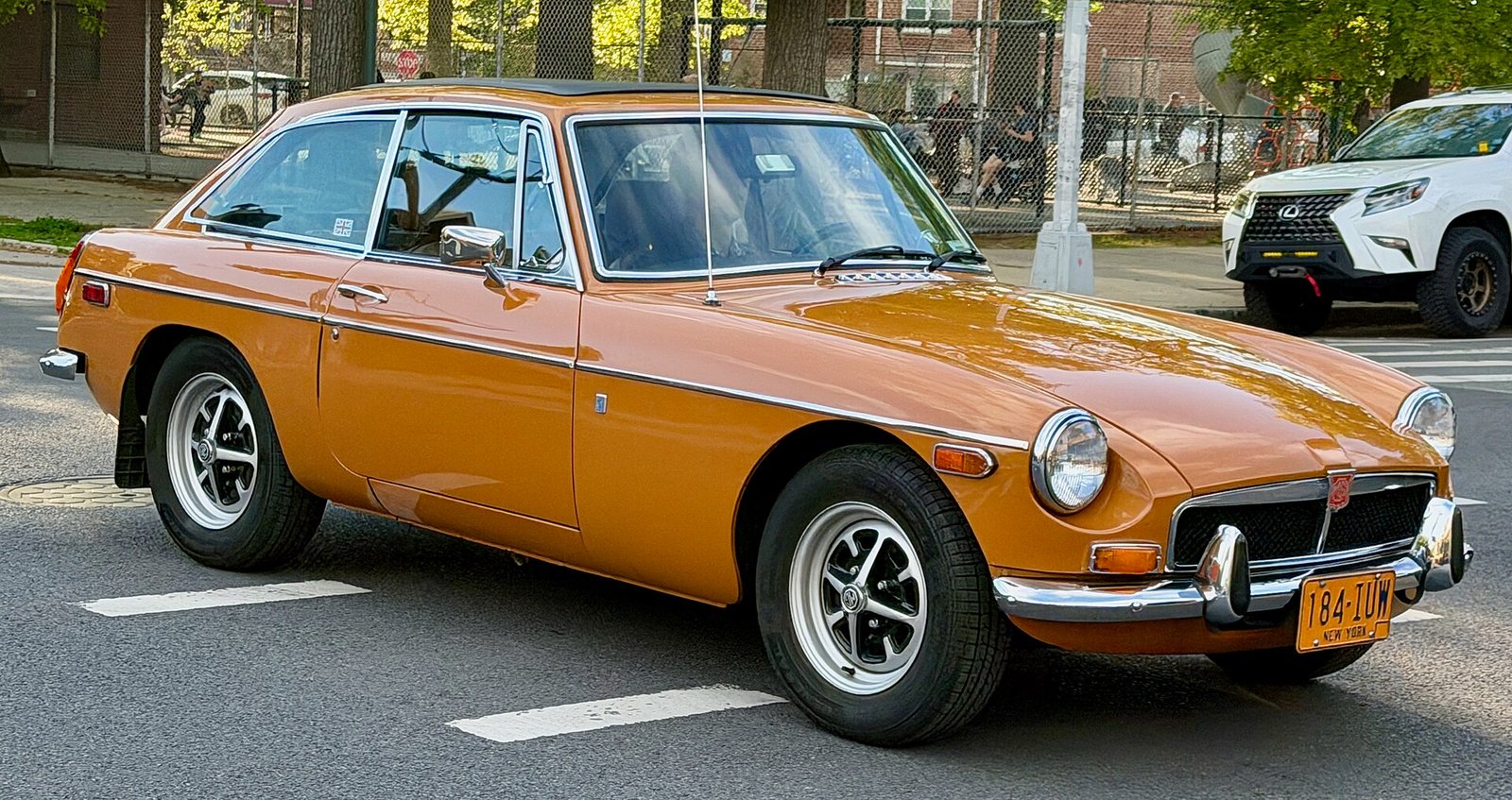 1974 MGB GT — a chrome-bumper classic car bought for under £5,000
