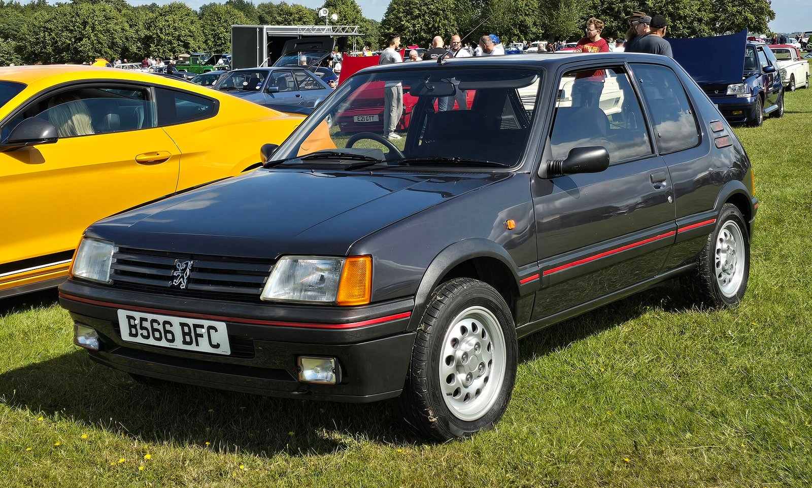 1985 Peugeot 205 GTi — newly eligible for historic vehicle tax exemption from April 2026