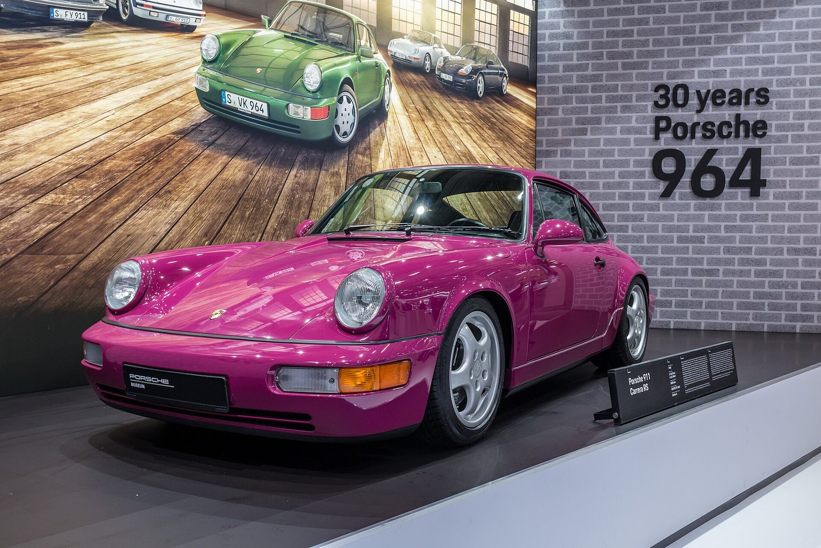 Air-cooled Porsche 911 (964) at a classic car show — a popular online-auction modern classic