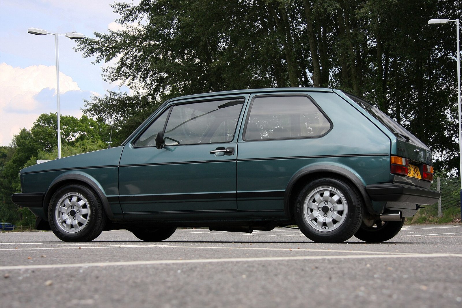 Mk1 Volkswagen Golf GTI — a sought-after classic hot hatch at online auction